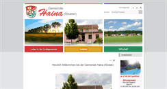 Desktop Screenshot of haina.de